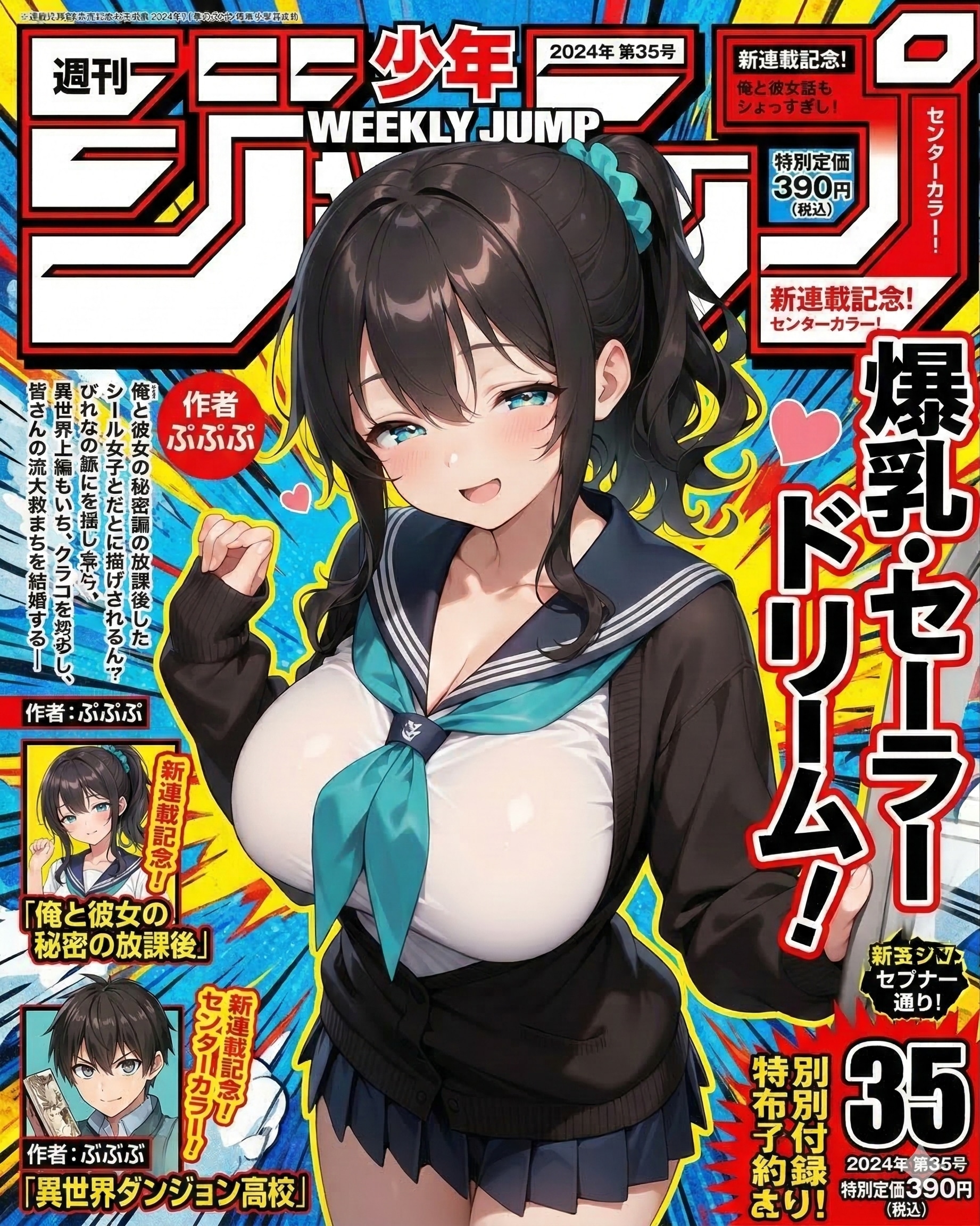 爆乳・セーラードリーム！ | の人気AIイラスト・グラビア