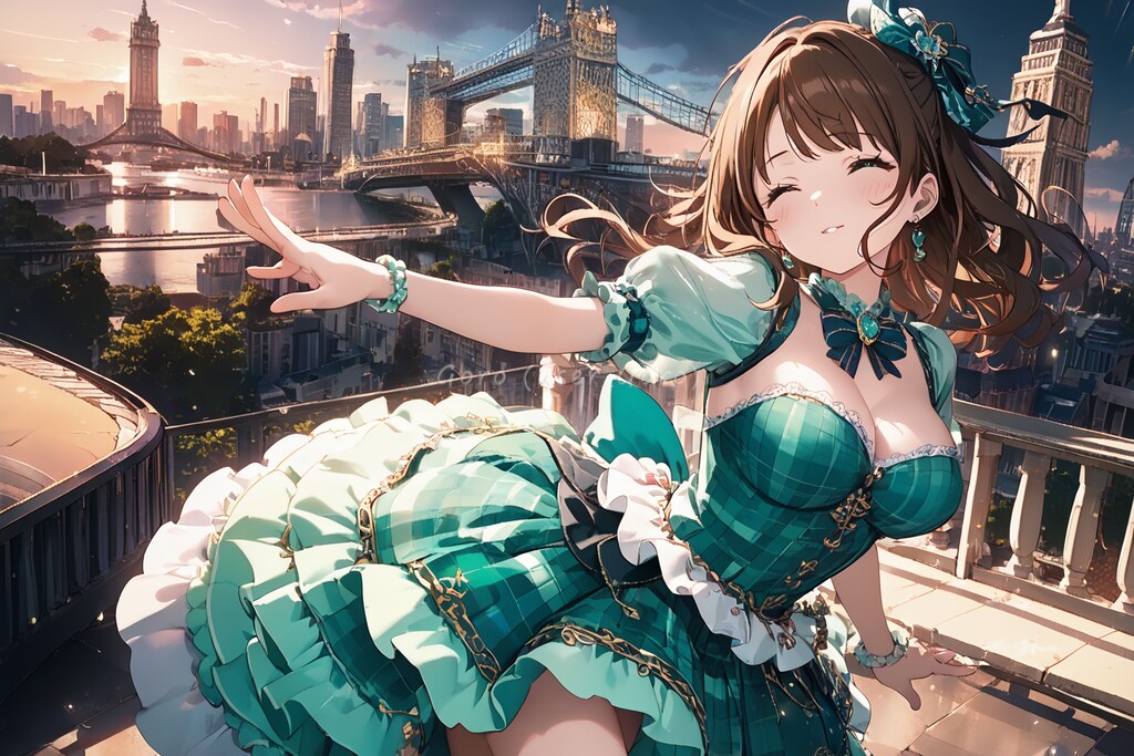 ロンドン公演に臨むアイドル