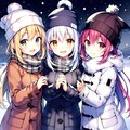 冬のお嬢さん 3枚目