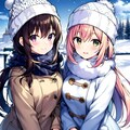 冬のお嬢さん 5枚目