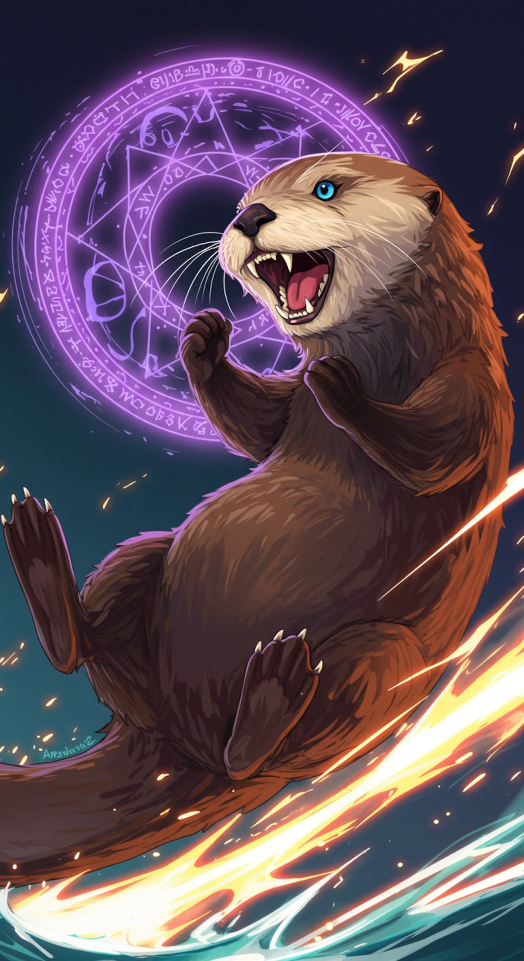 魔法使いラッコ