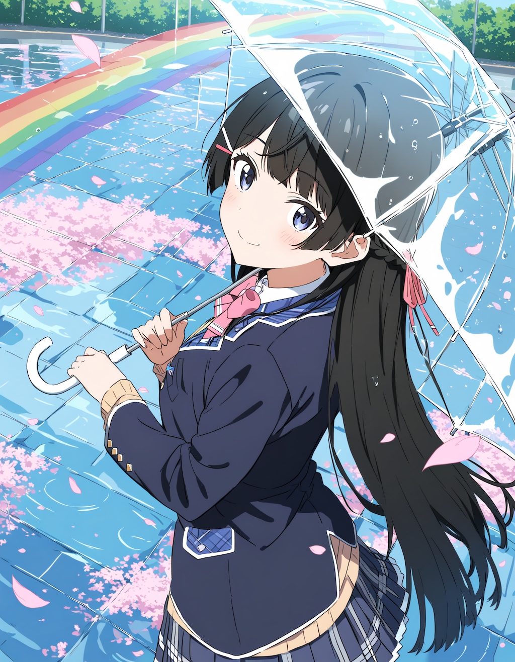 雨上がりの虹  - 月ノ美兎 / にじさんじ