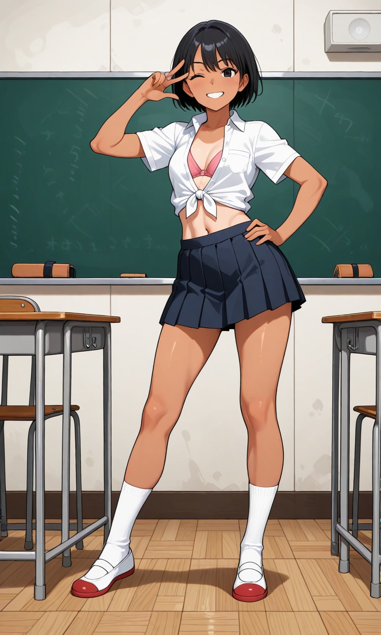 ほらみて、アメスク～！