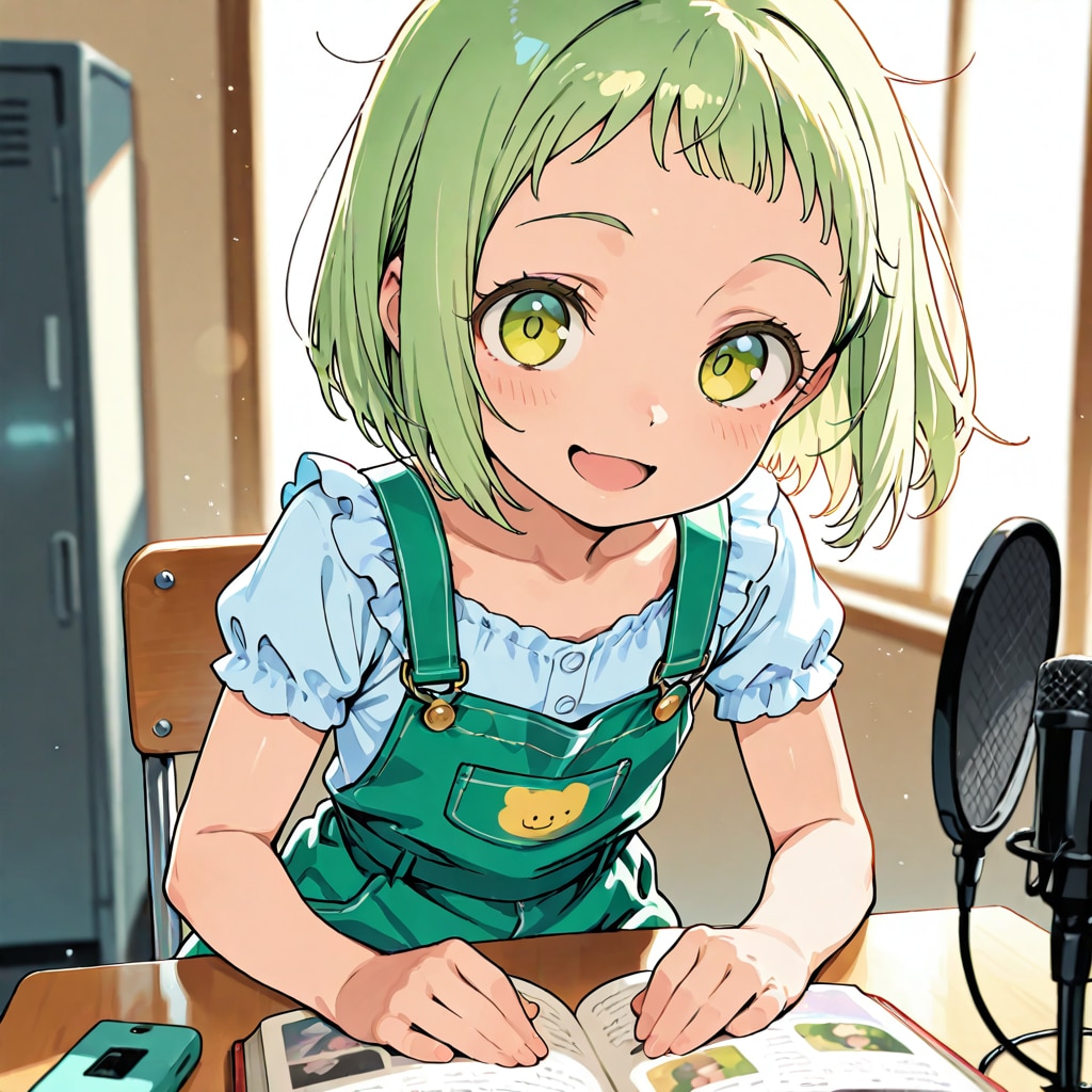 DAISY図書製作ボランティアのDAISYちゃん | の人気AIイラスト・グラビア