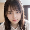 見つめる女性 4枚目