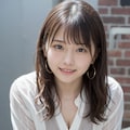見つめる女性 2枚目