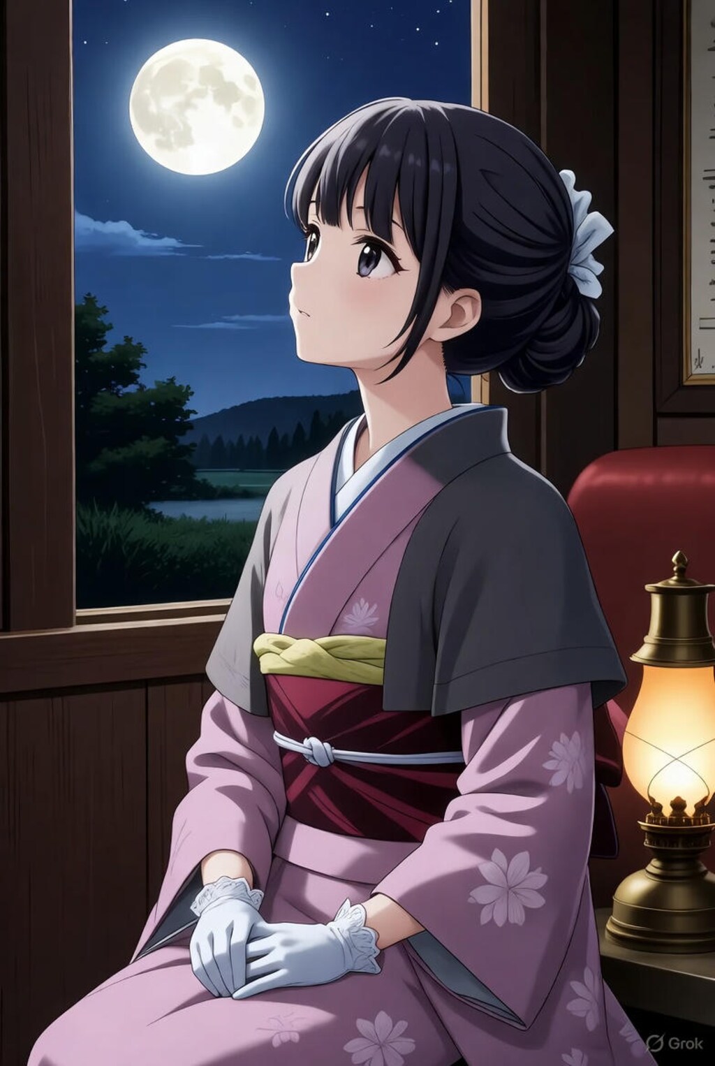 大正ロマン女子（旅行）