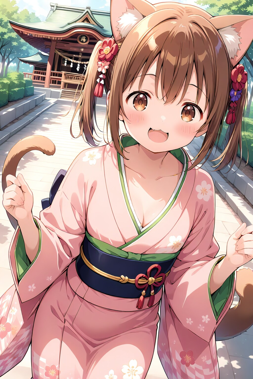 ネコミミキモノ