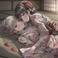 和装でいちゃいちゃ 6枚目