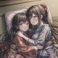和装でいちゃいちゃ 4枚目