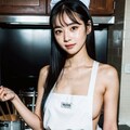 裸エプロンだよ💜（キッチン女子Part1） 11枚目