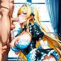 フェラチオエリザベスメイド先生 4枚目