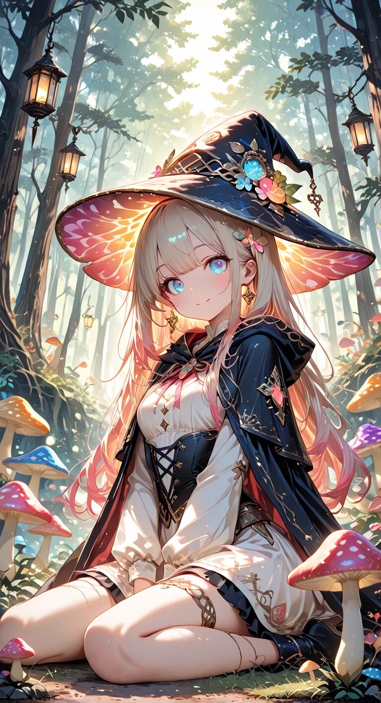 キノコの森の魔女 | の人気AIイラスト・グラビア