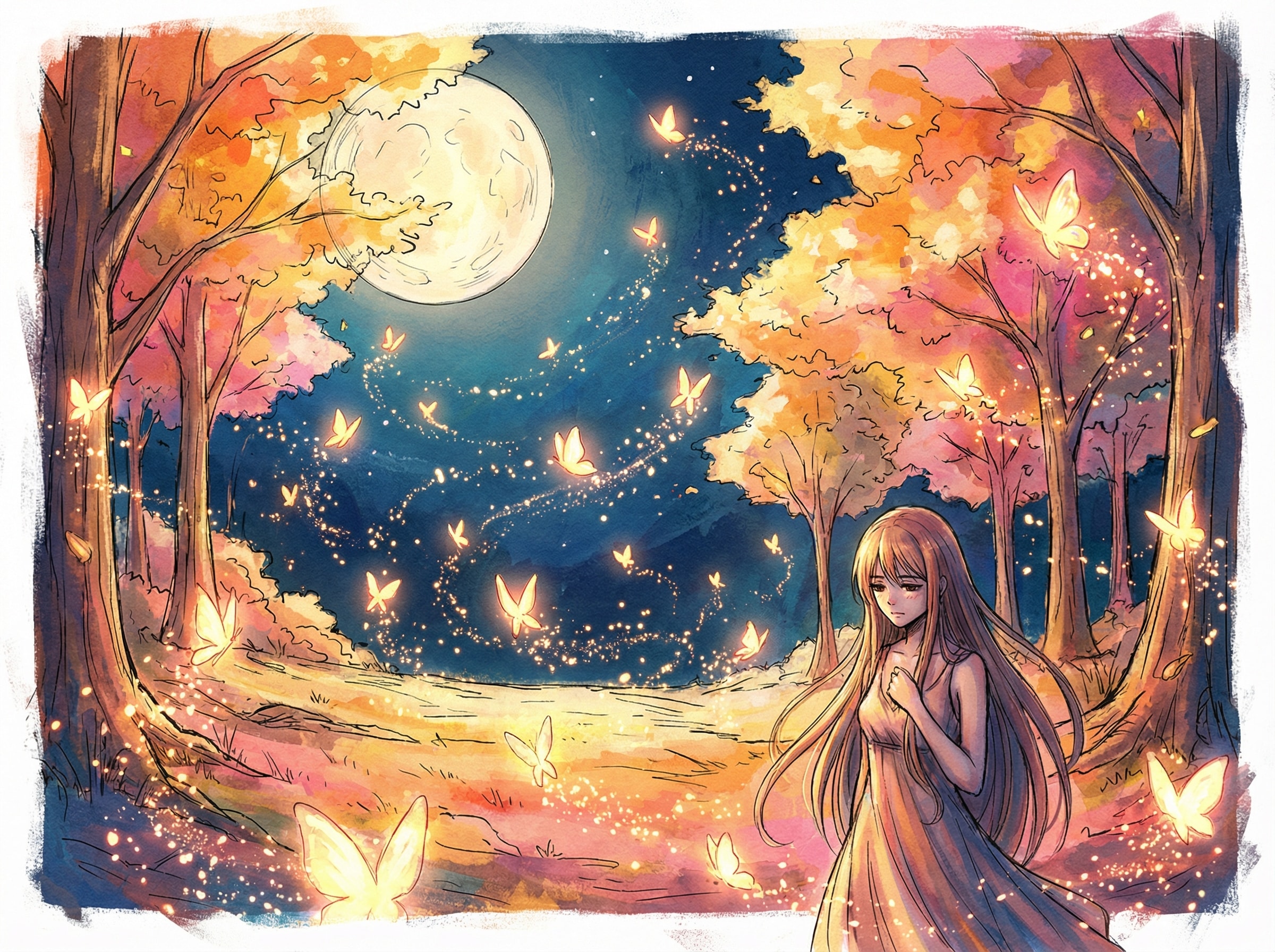 蝶の軌跡 | の人気AIイラスト・グラビア