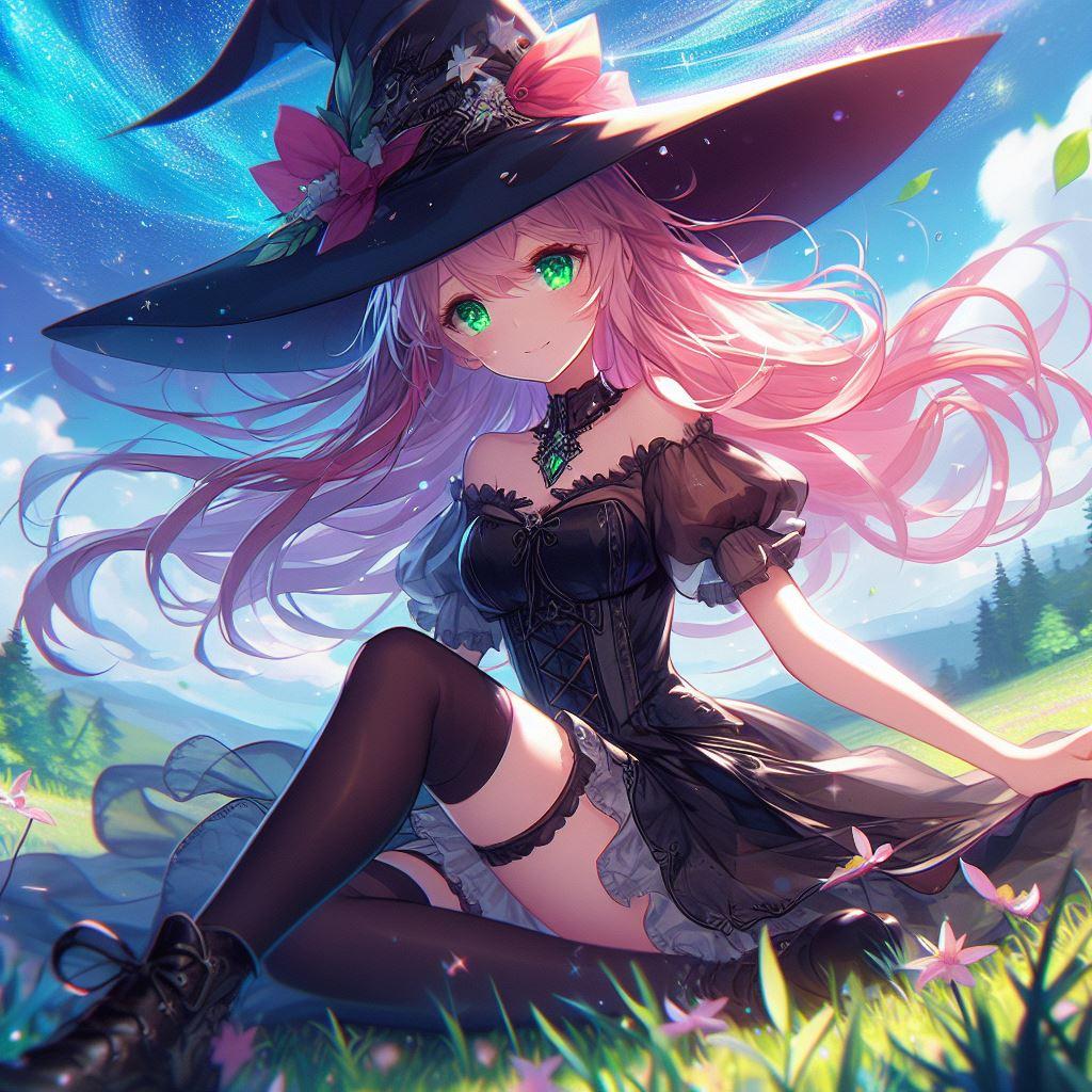 ピンク髪の魔法使い🧙
