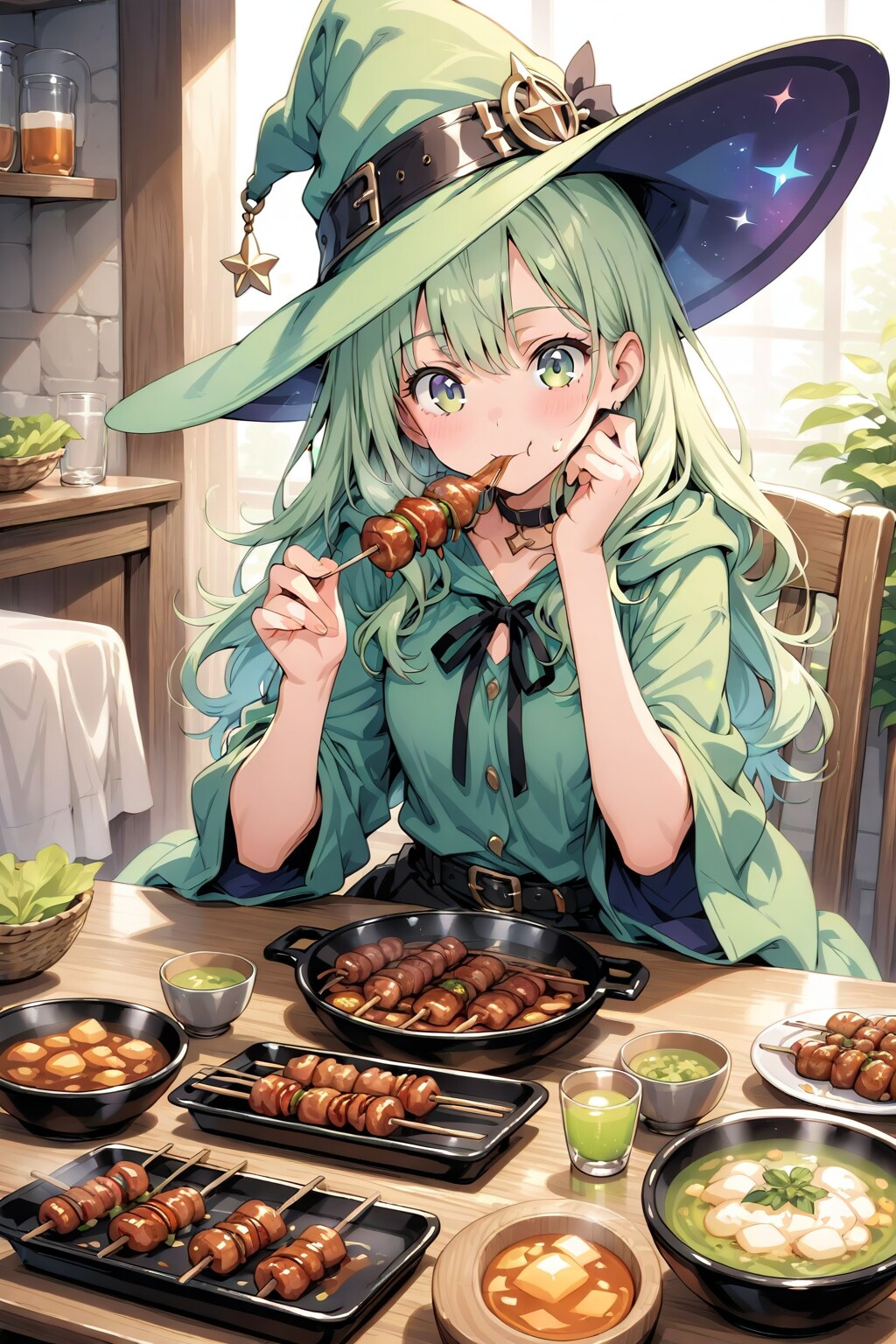 焼き鳥魔女 | の人気AIイラスト・グラビア
