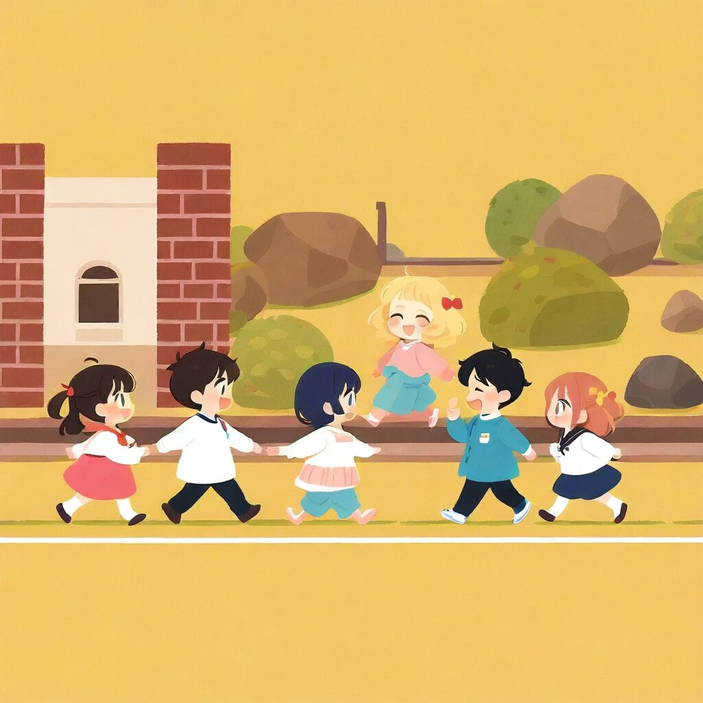 なかよしちびっこたち | の人気AIイラスト・グラビア