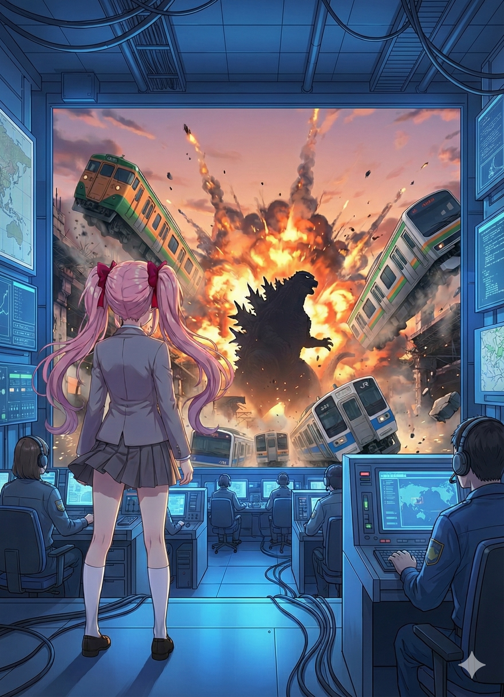 無人在来線爆弾 | の人気AIイラスト・グラビア