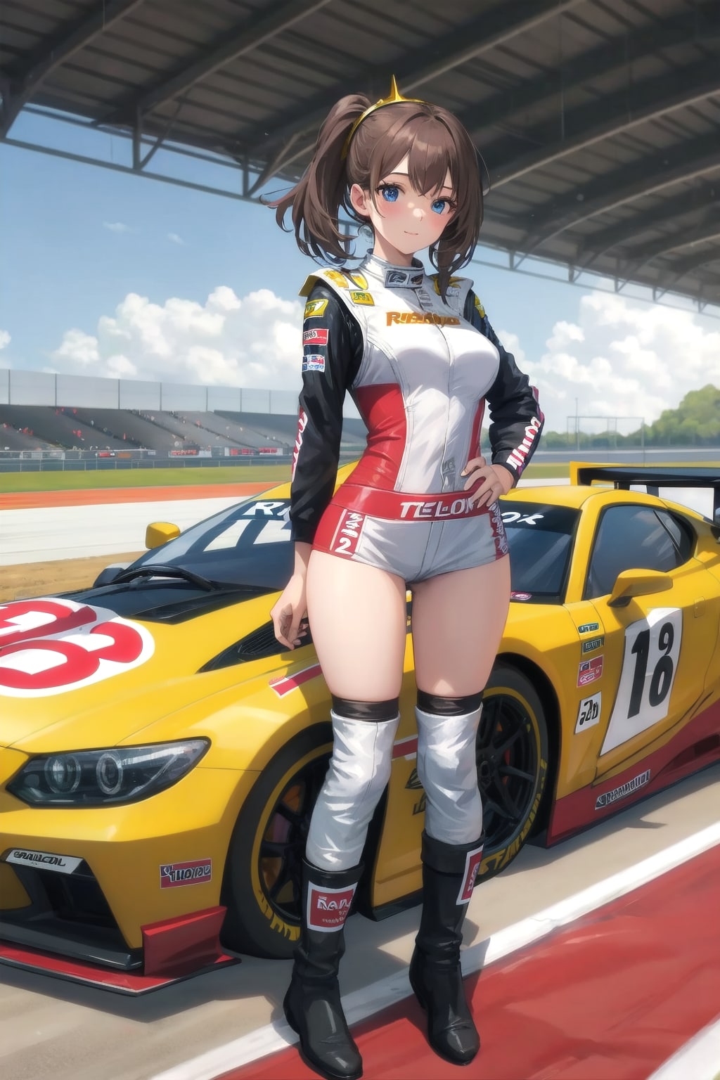 美少女レースクイーン