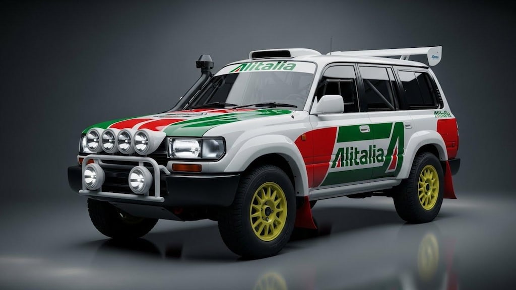 ランクル80ラリーカー