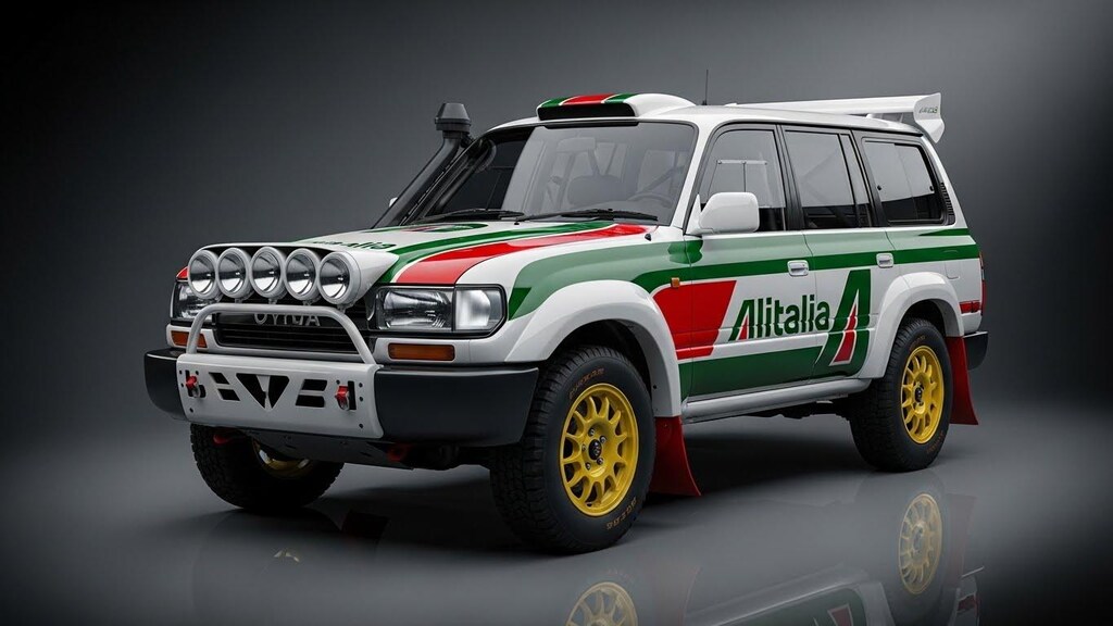 ランクル80ラリーカー