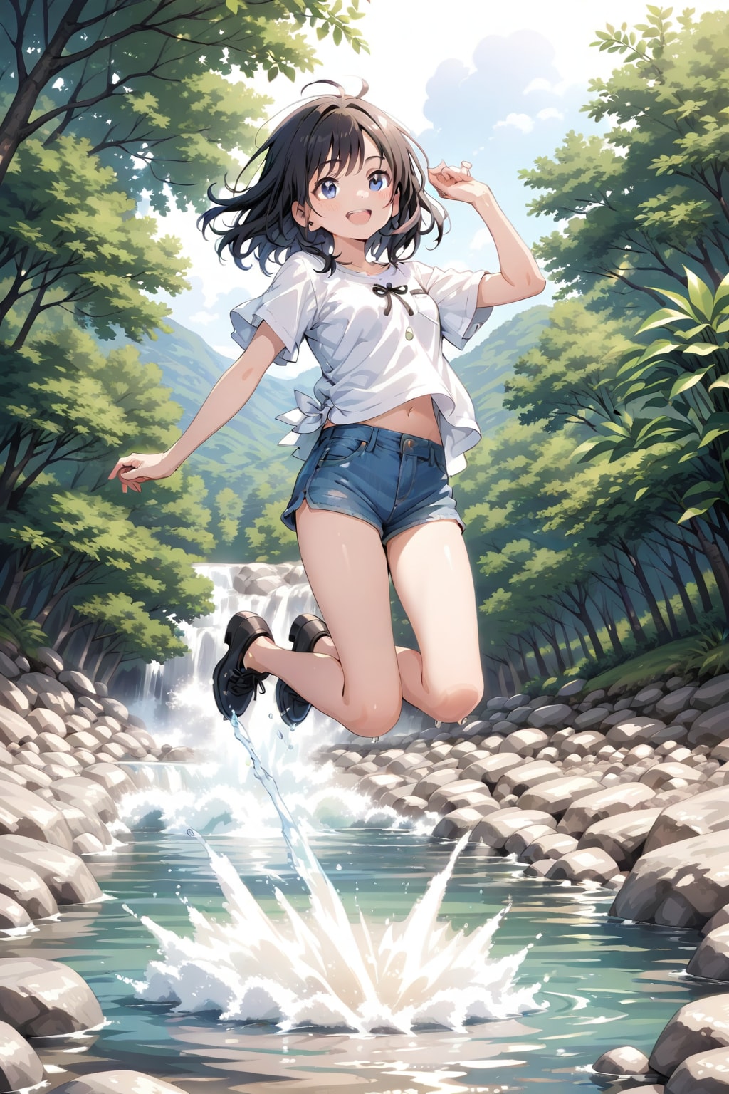 きららジャンプの練習かな？(白目)