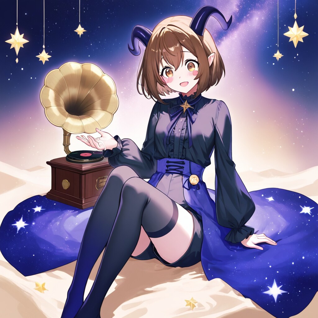 星を奏でる砂漠 | の人気AIイラスト・グラビア