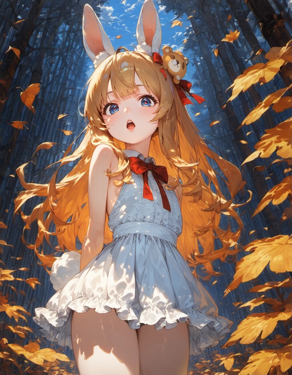 Autumn Bunny's Surprise