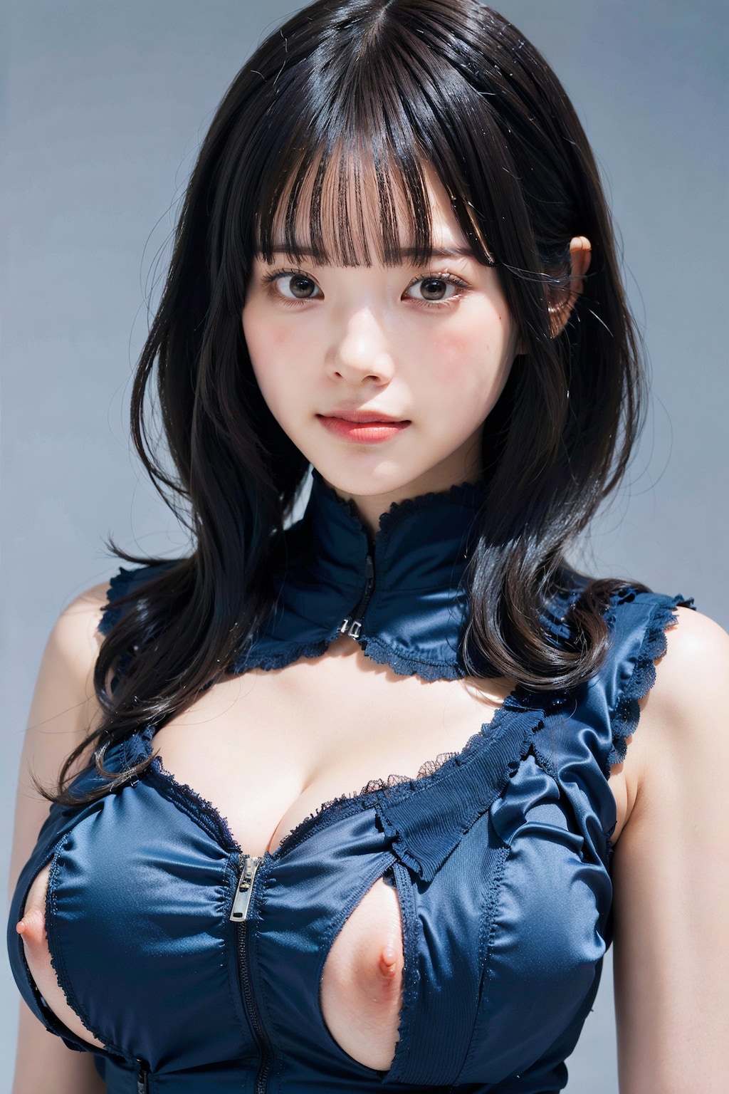 セクシードレスでポロリ