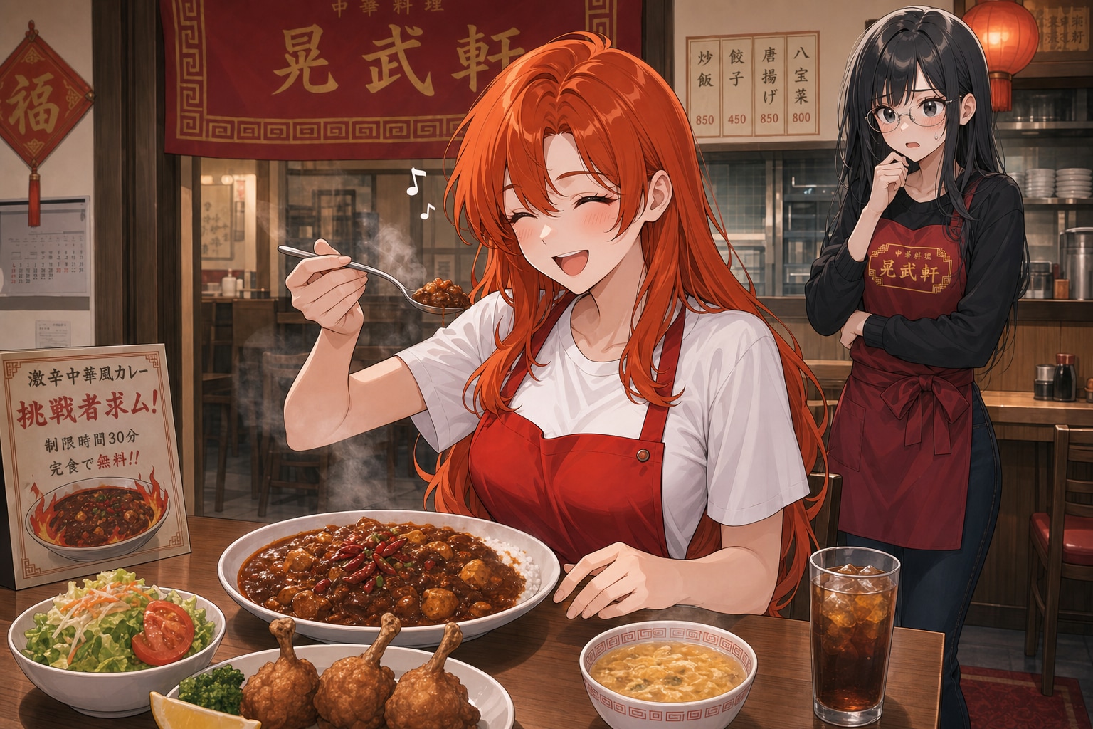 「晃武軒」を訪れたスパイシー先輩 | の人気AIイラスト・グラビア