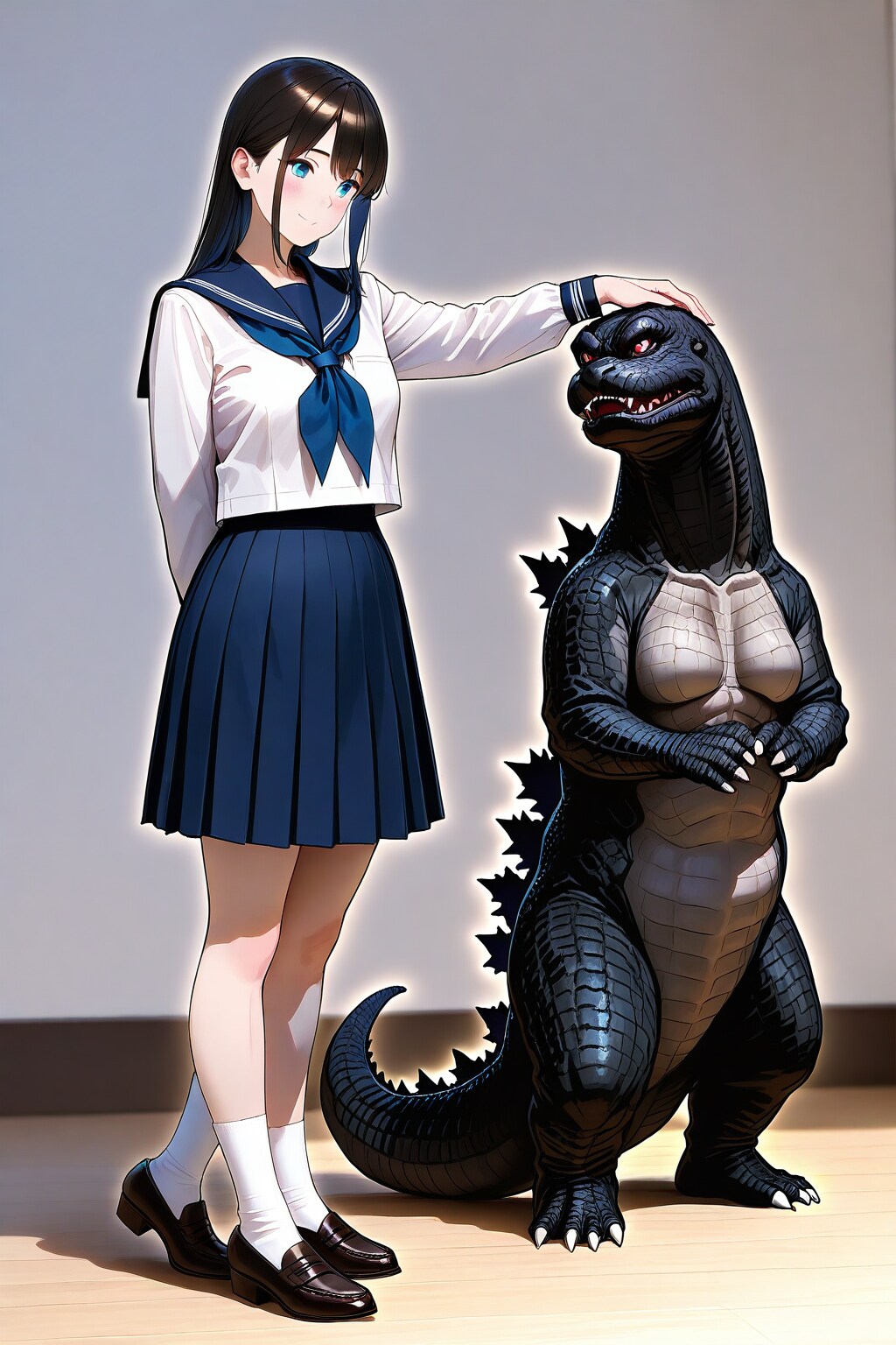 ゴジラにセーラー服はCAPEでもダメでして