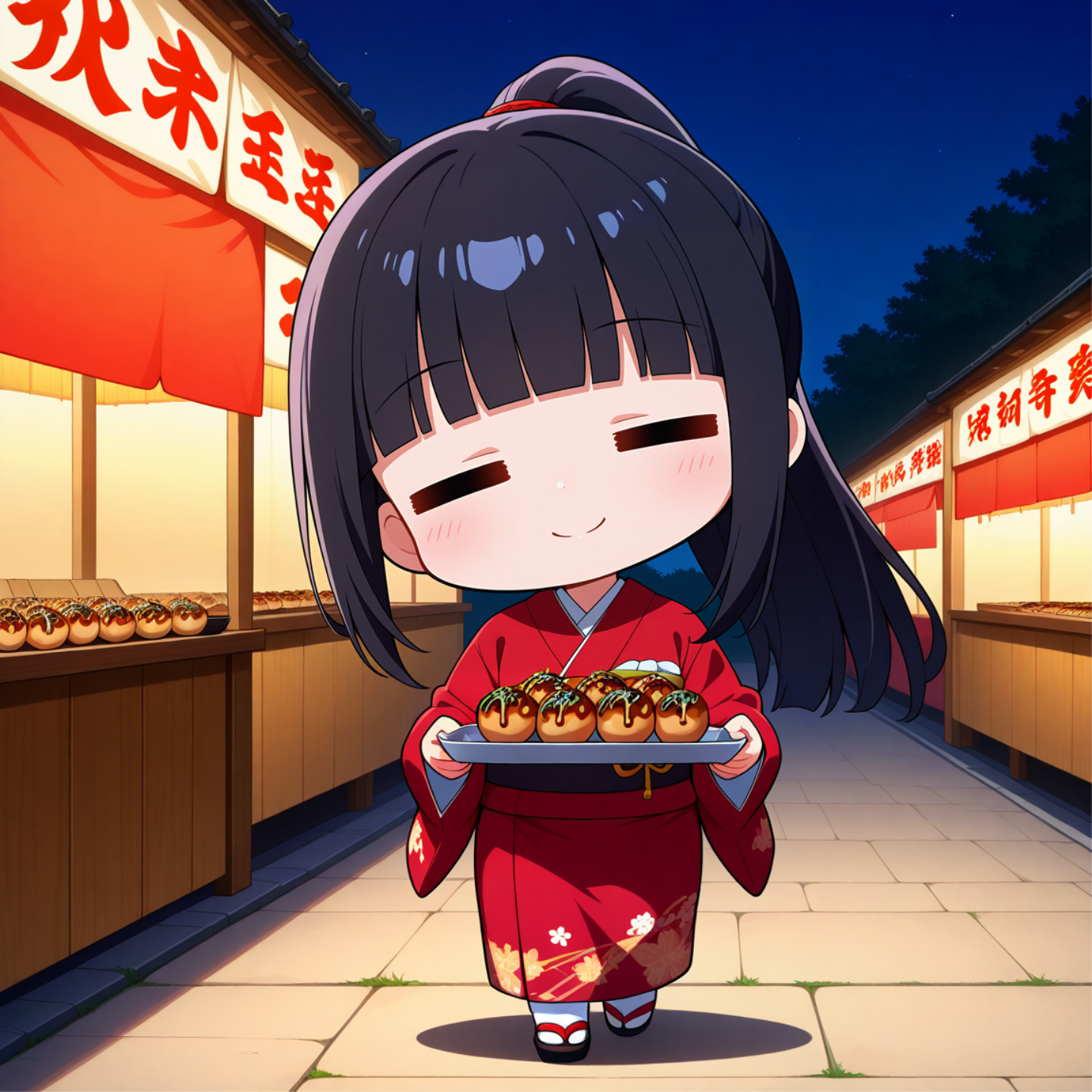 たこ焼きいかが？ | の人気AIイラスト・グラビア