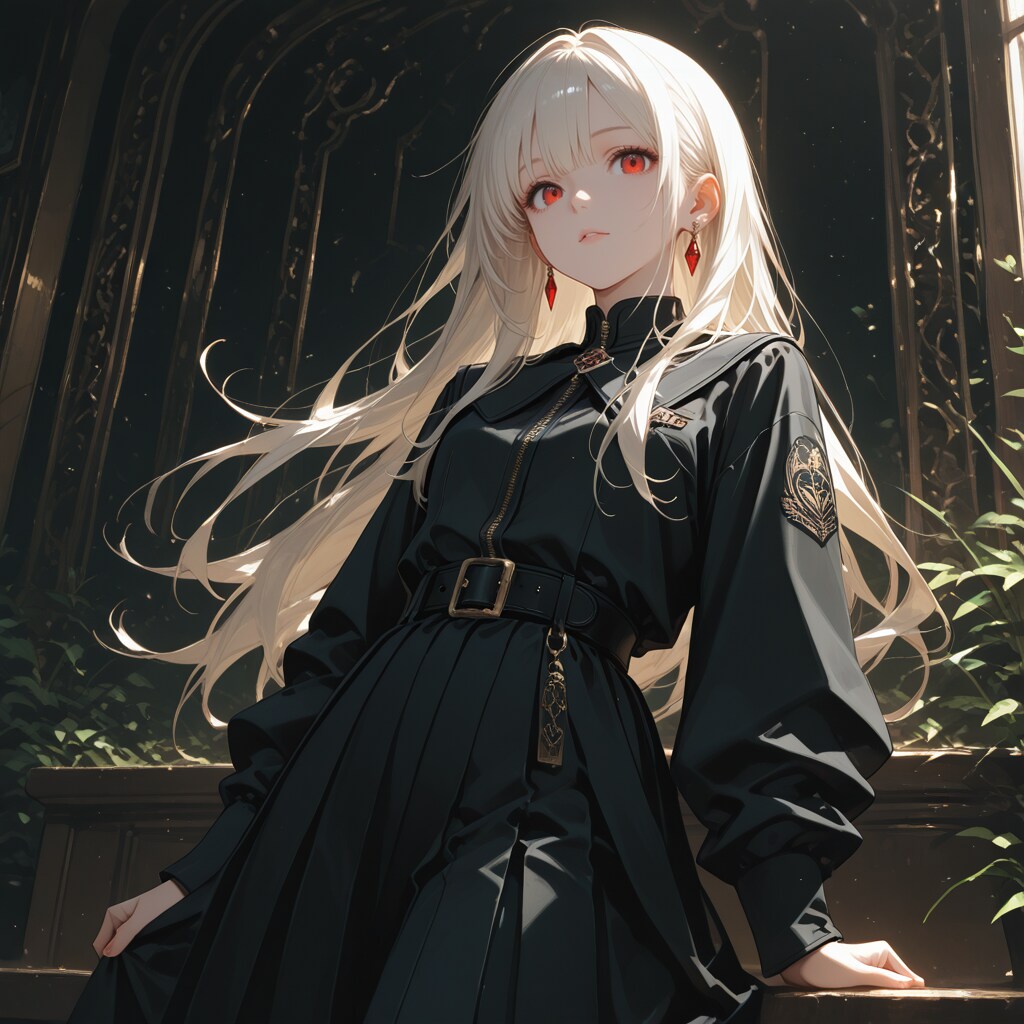 紅い瞳のお嬢さん