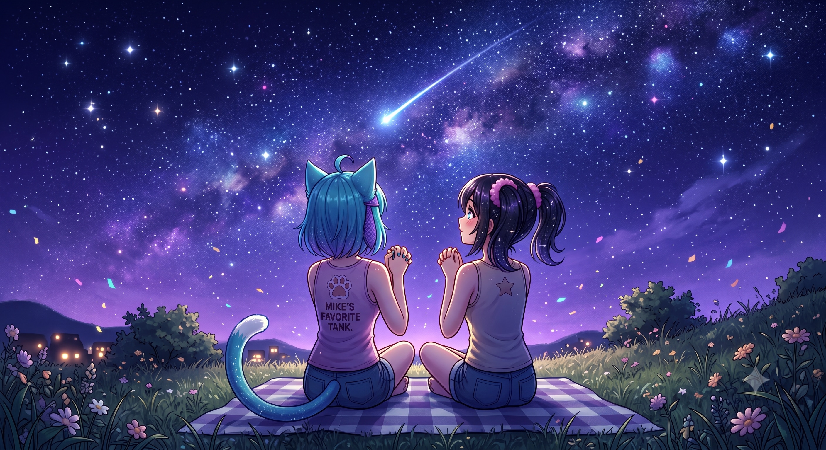 流れ星にお願い☄️
