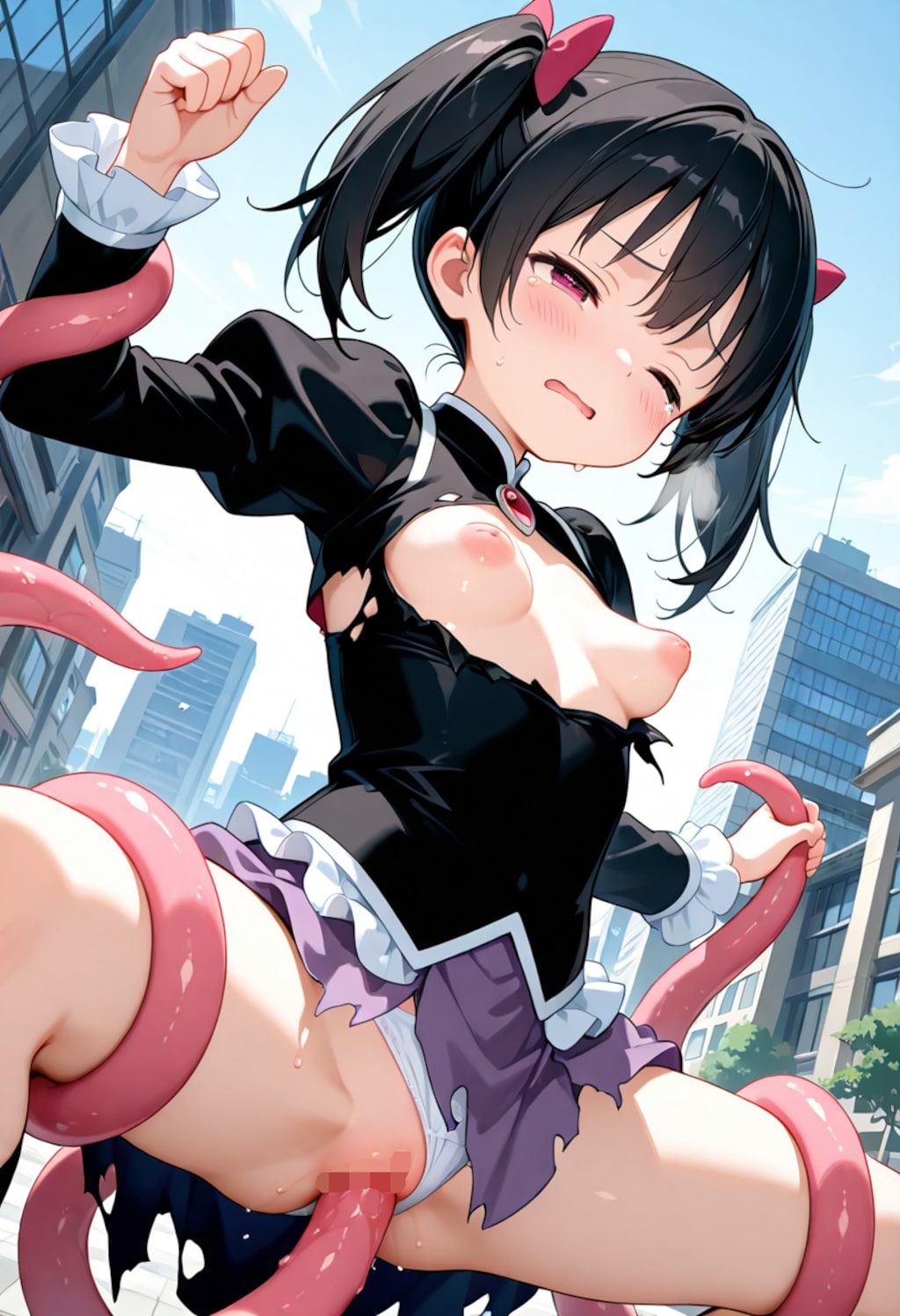 敗北魔法少女と触手