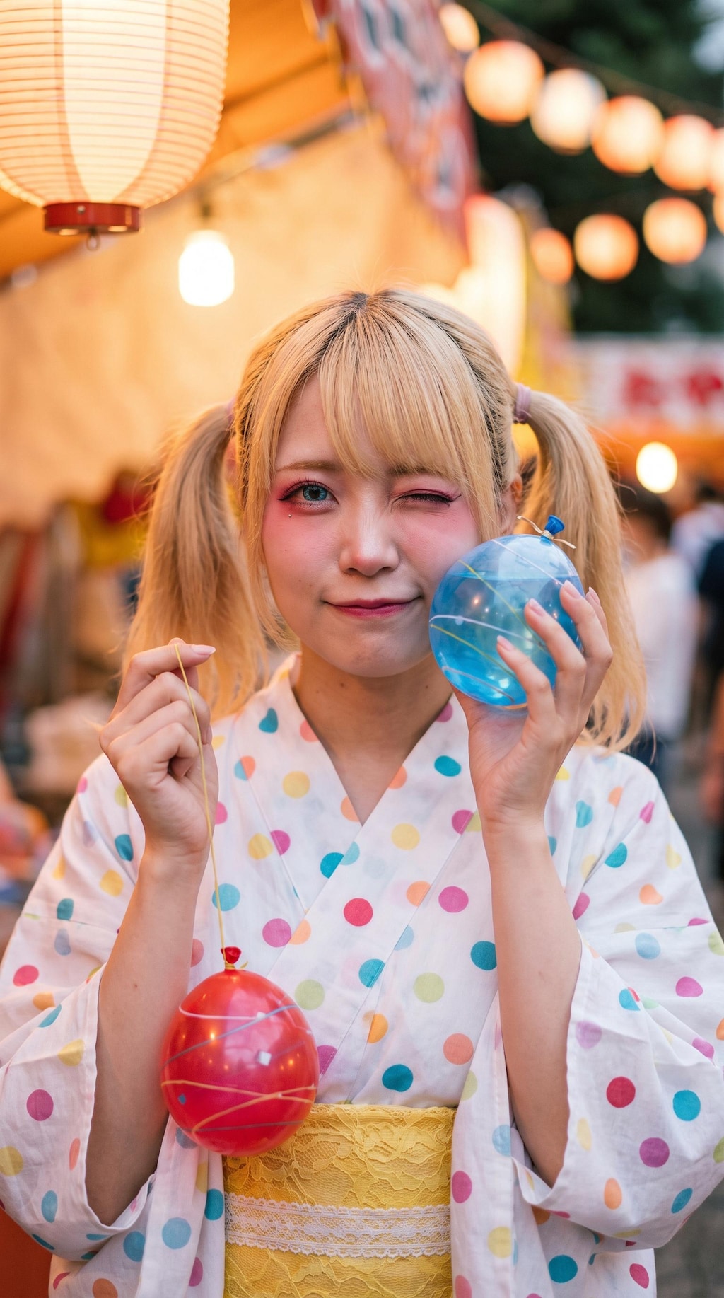 A Wink Beneath the Lanterns