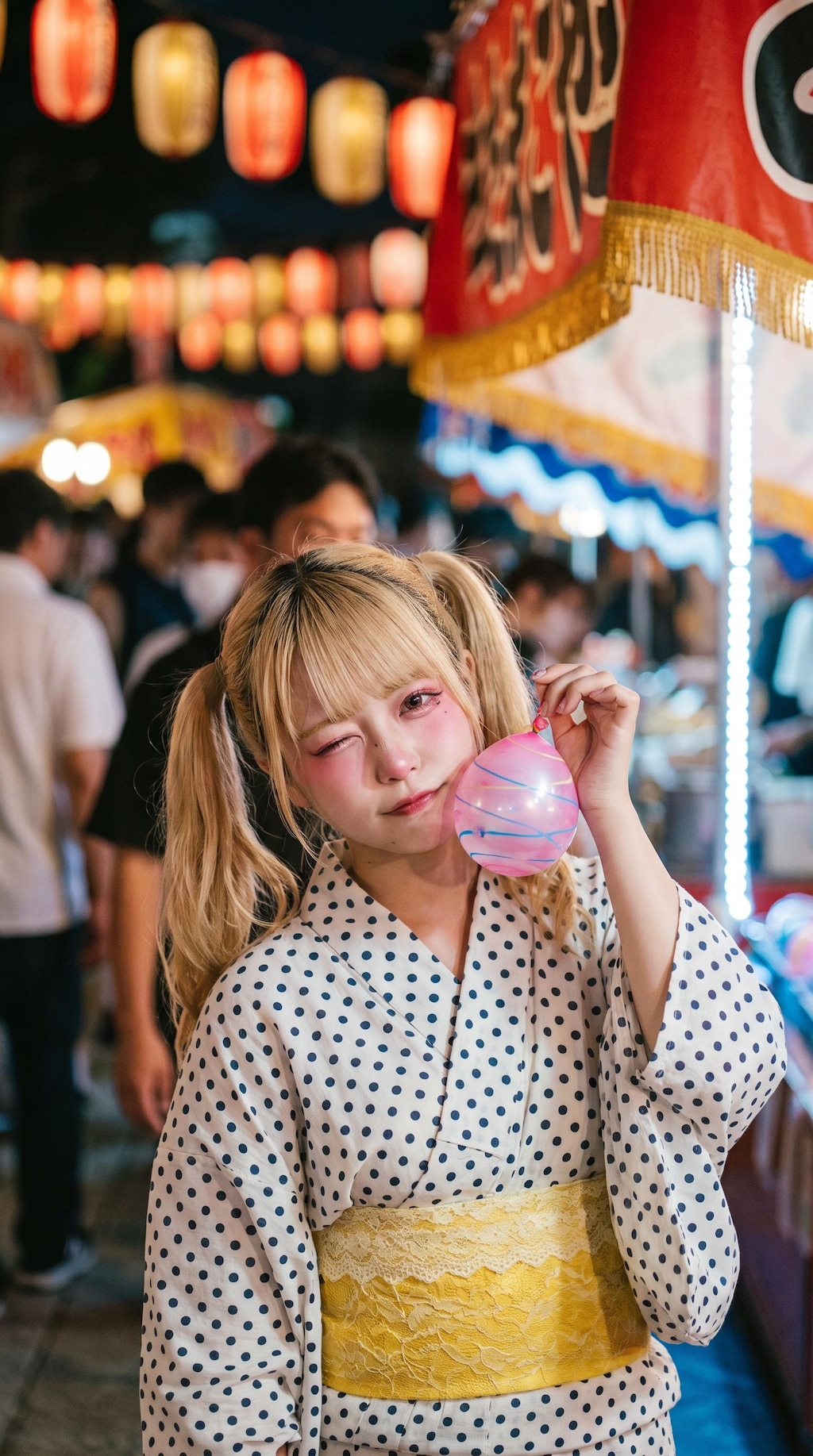 A Wink Beneath the Lanterns