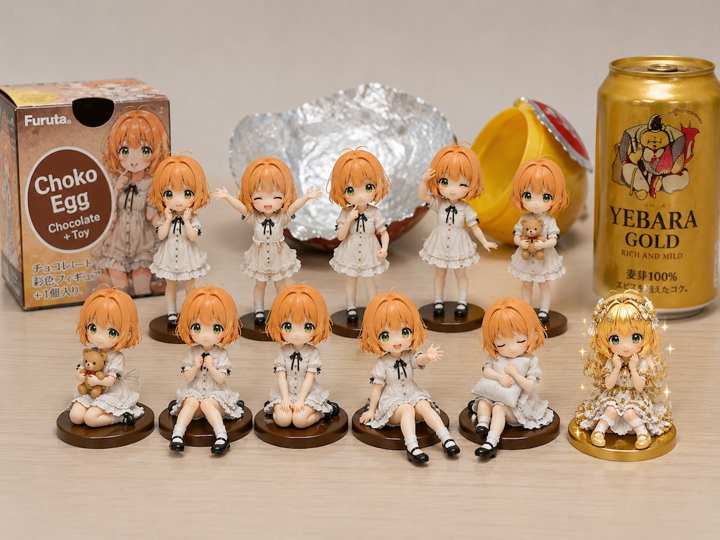 チョコエッグのフィギュア