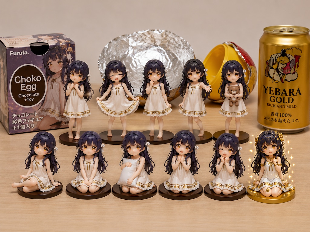 チョコエッグのフィギュア