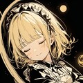 🌙おやすみメイドちゃん夜想曲〜変イ長調〜🌙 2枚目