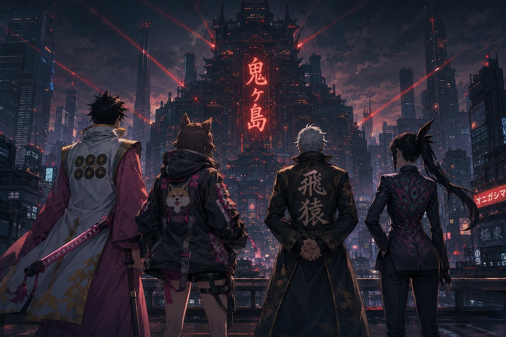 未来都市の桃太郎伝説