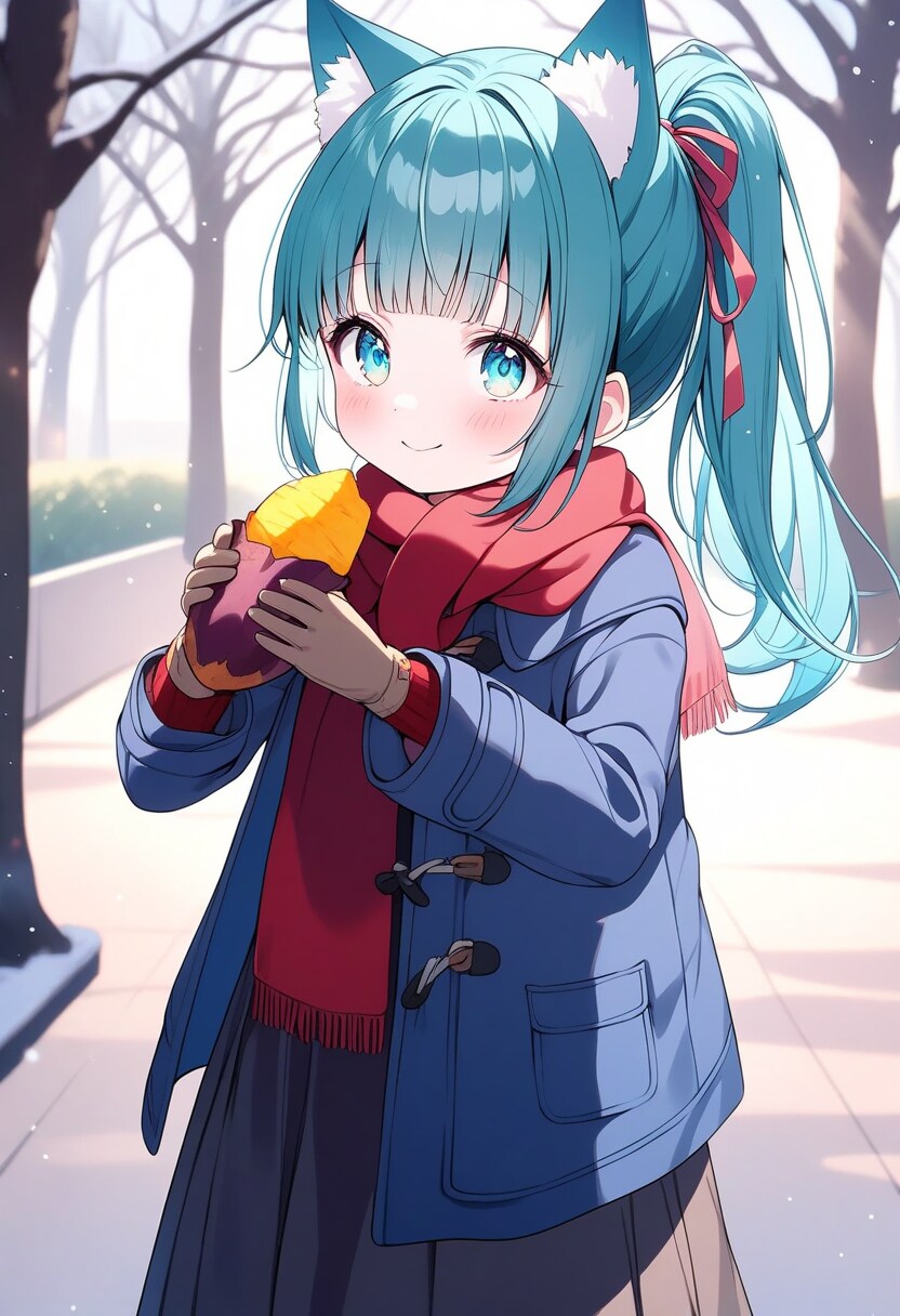 冬の焼き芋 | の人気AIイラスト・グラビア