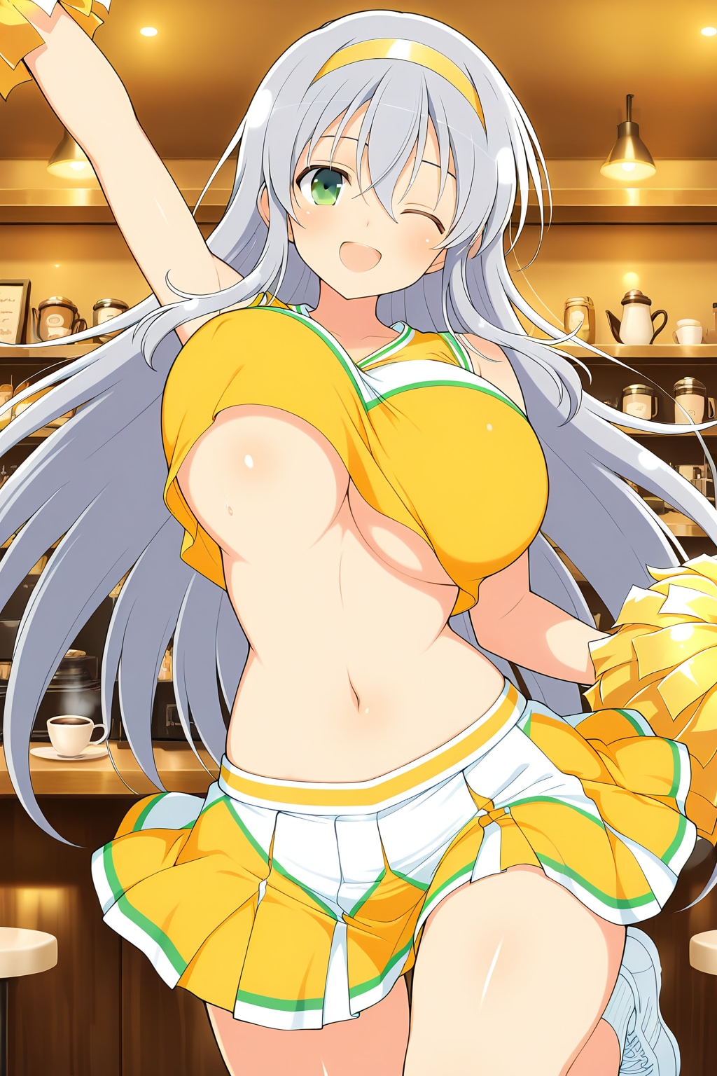 喫茶カグラ、チアガール隊