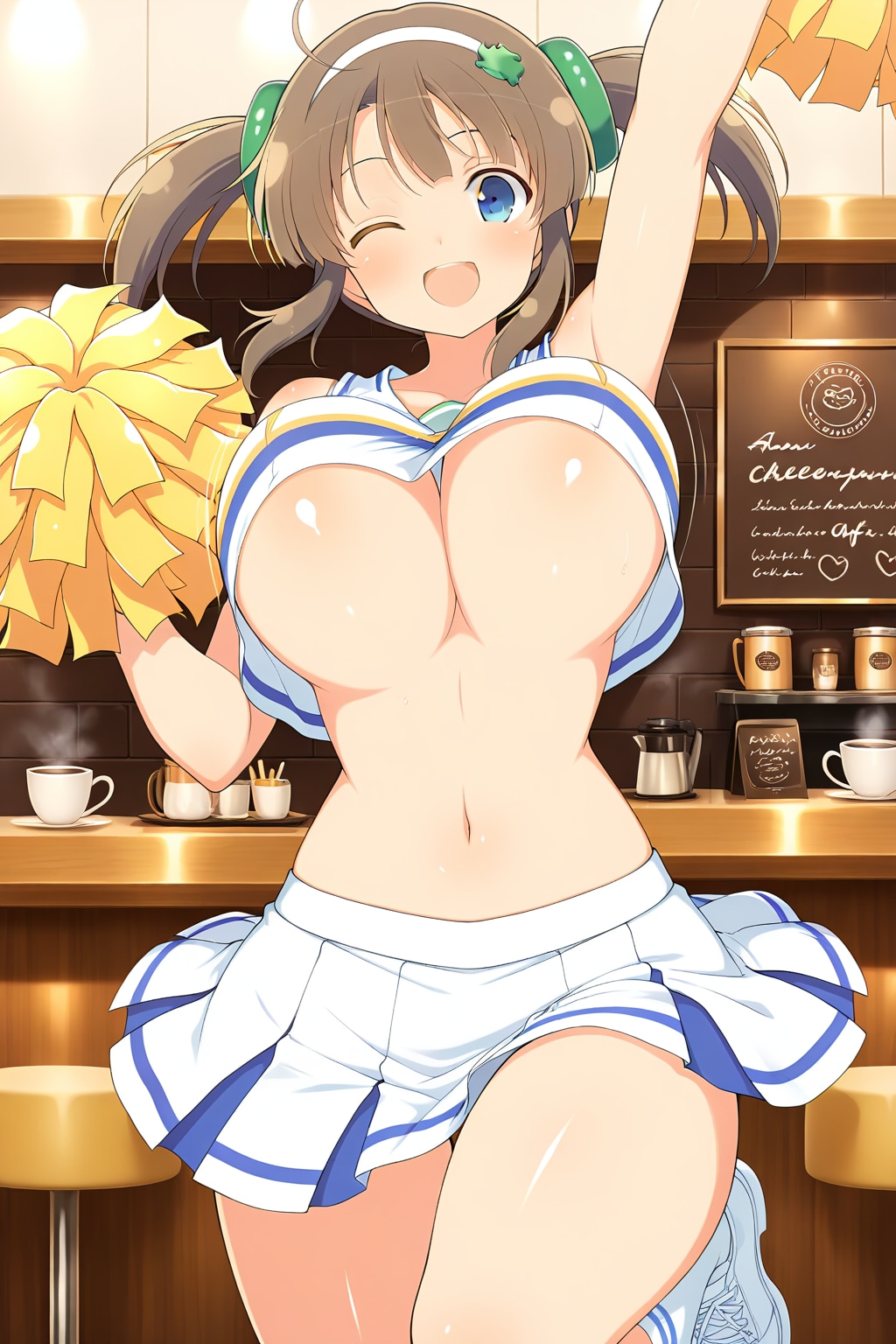 喫茶カグラ、チアガール隊