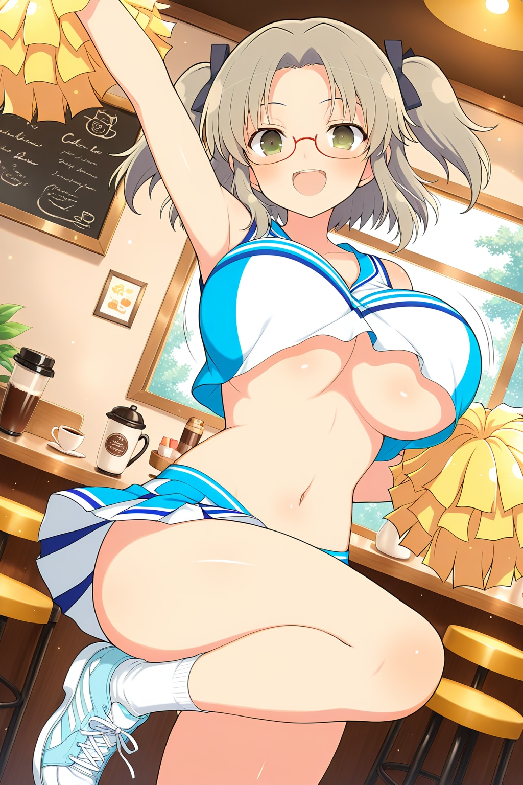 喫茶カグラ、チアガール隊
