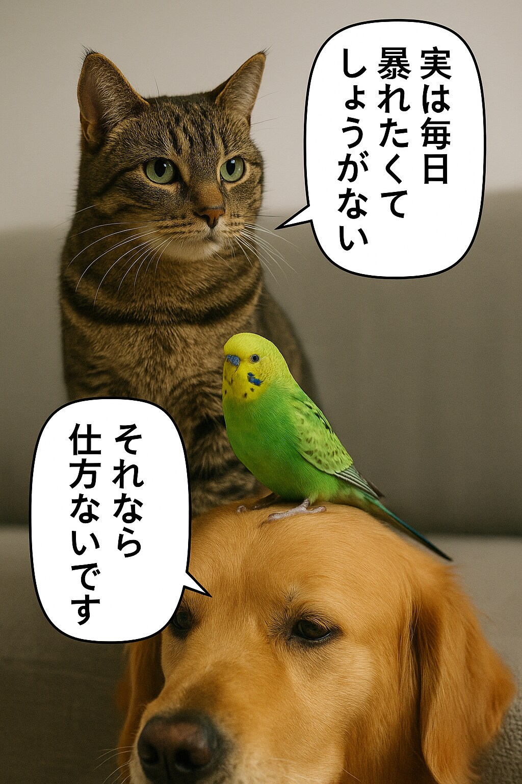 いぬとねこといんこ27