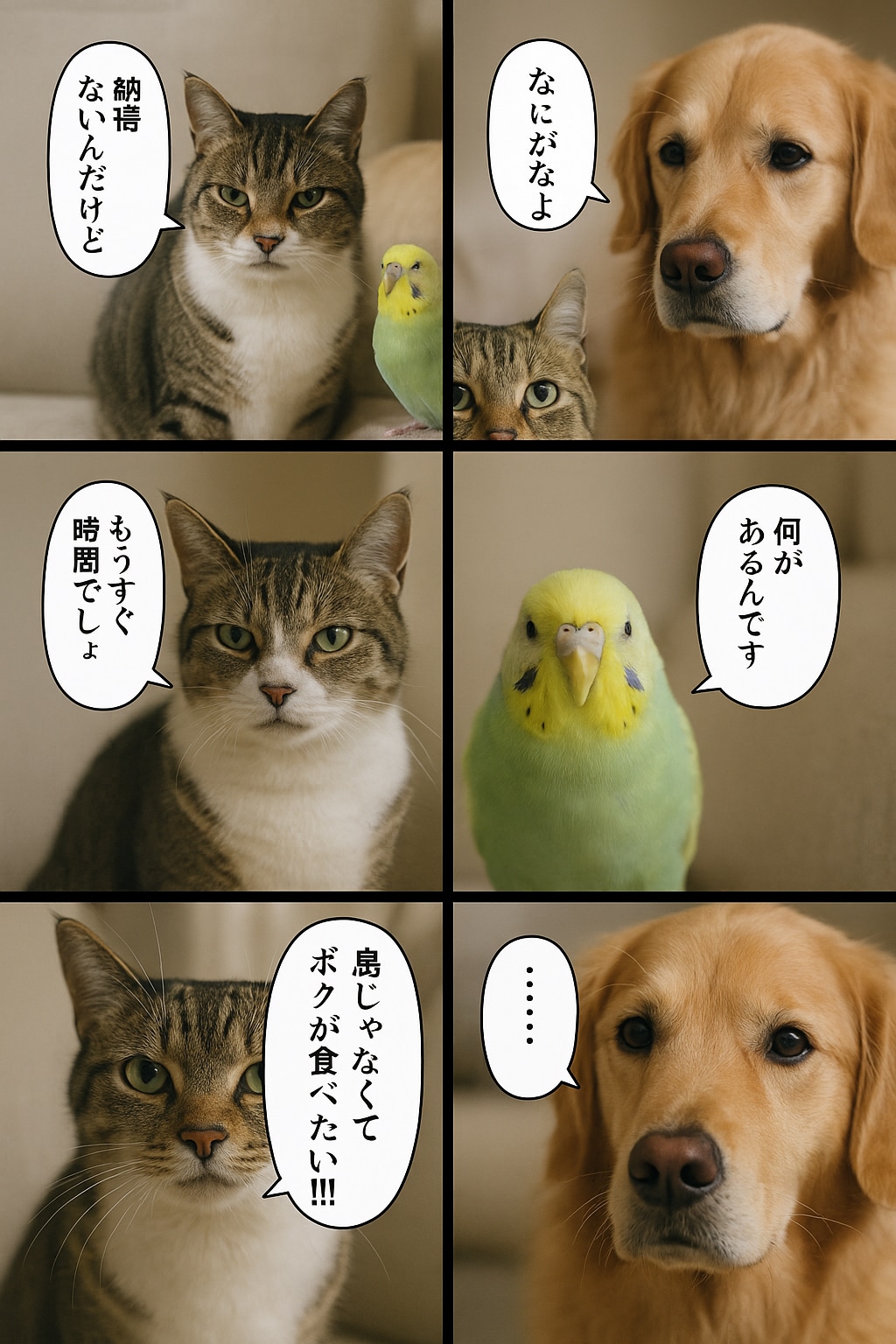 いぬとねこといんこ27