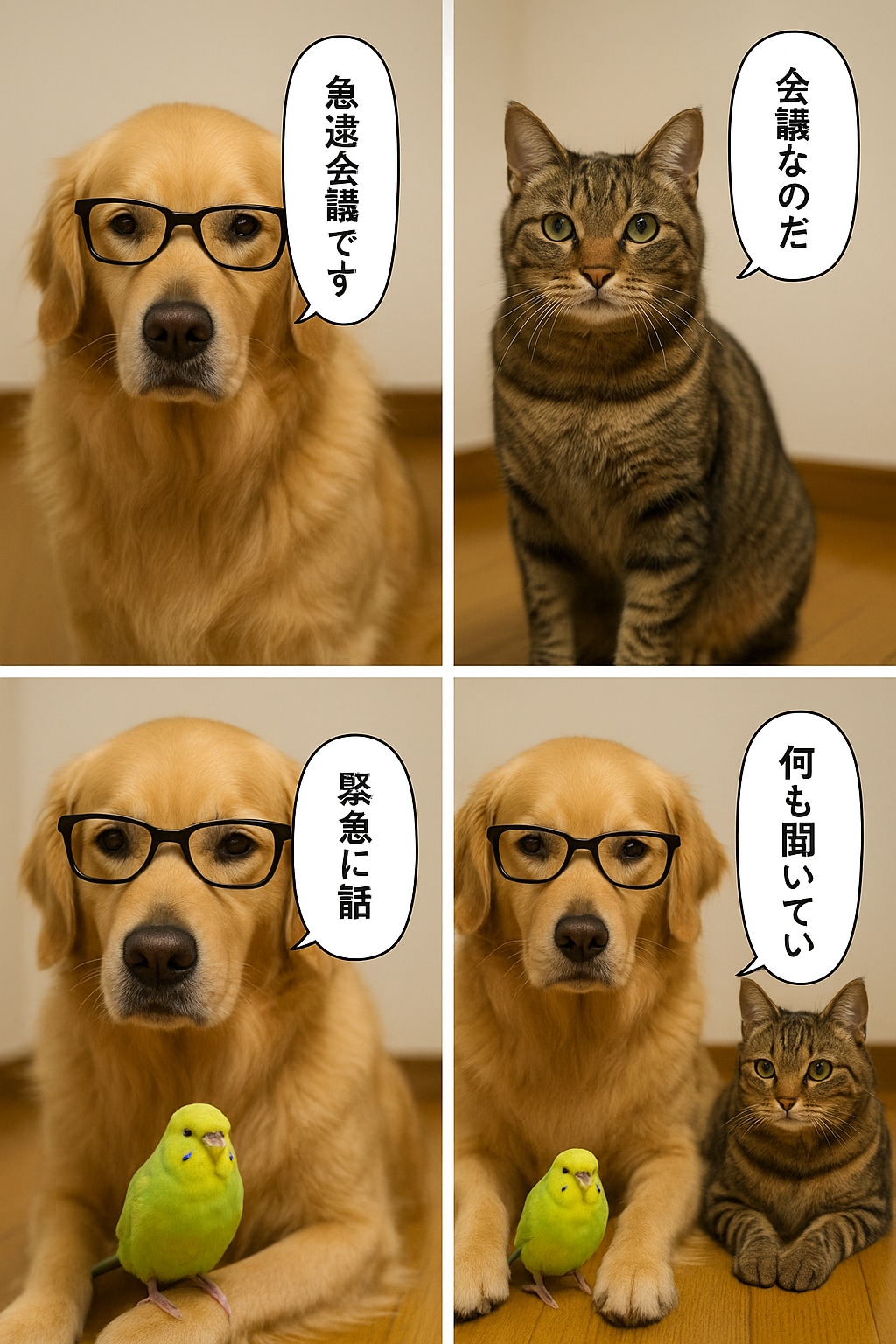 いぬとねこといんこ27