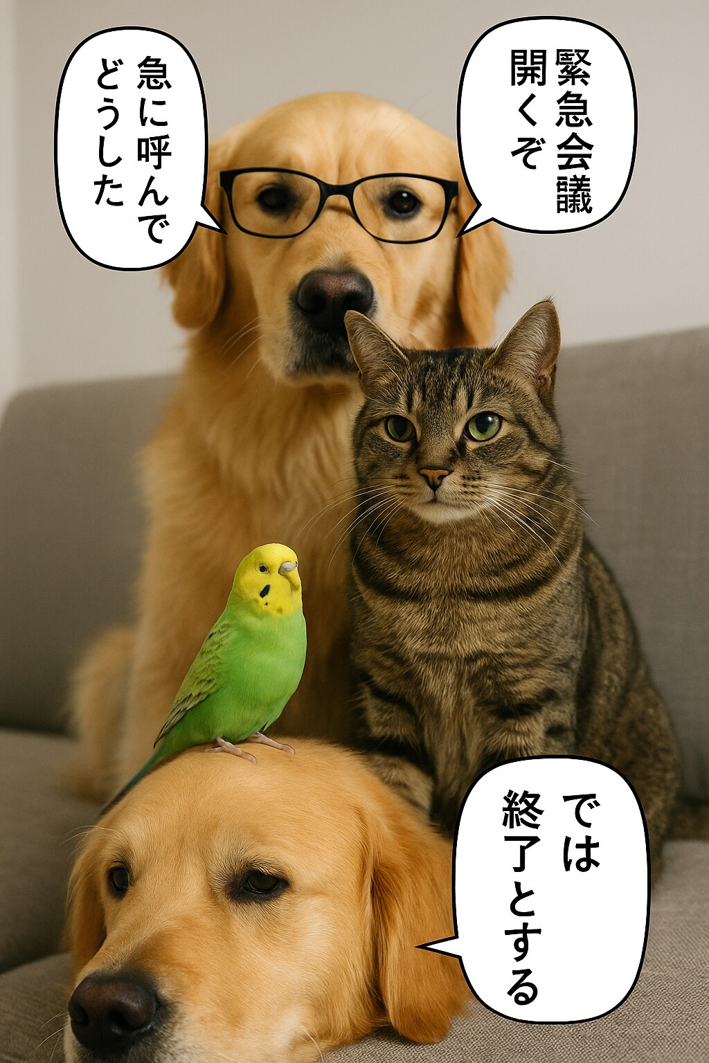 いぬとねこといんこ27