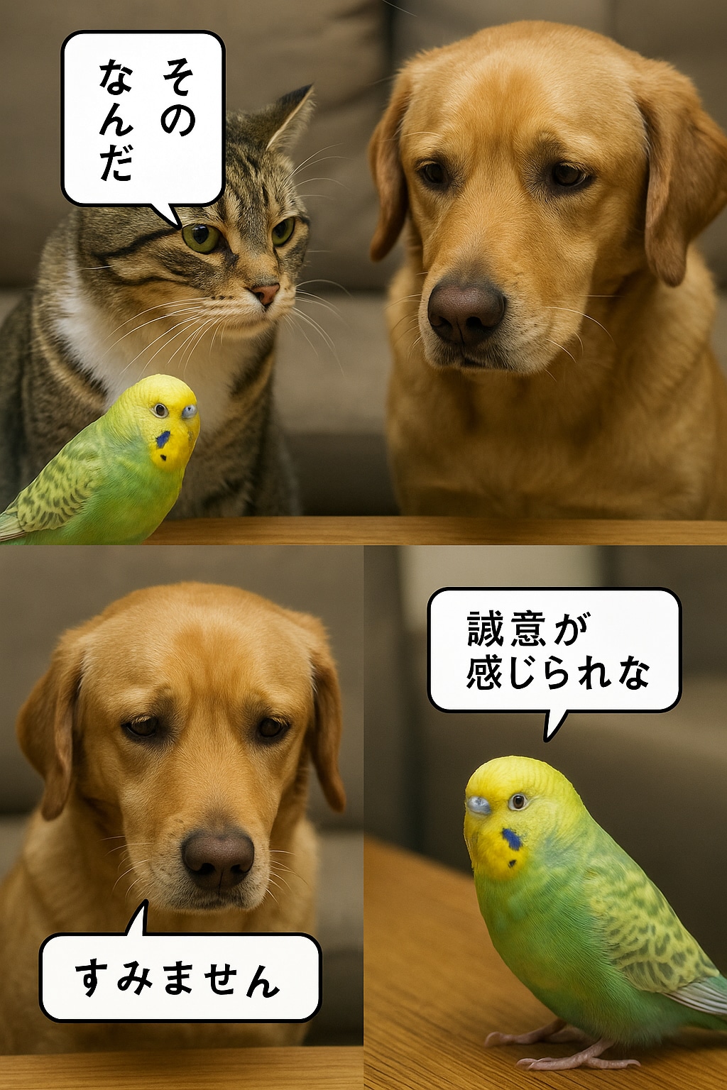 いぬとねこといんこ27